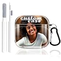Custom AirPods Case with Photo- Personalize with Your Own Photo & Text, Durable Protective Cover Compatible with AirPods Pro 1st & 2nd Gen, Ideal