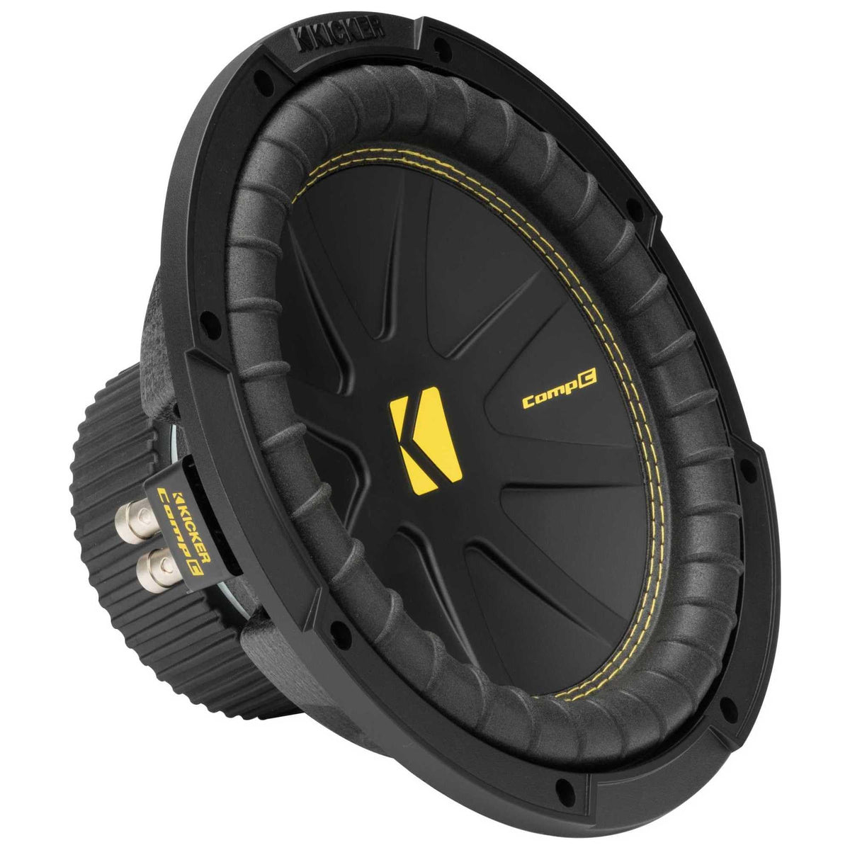 KICKER 50CWCD104 CompC 10" Subwoofer, Dual 4-Ohm