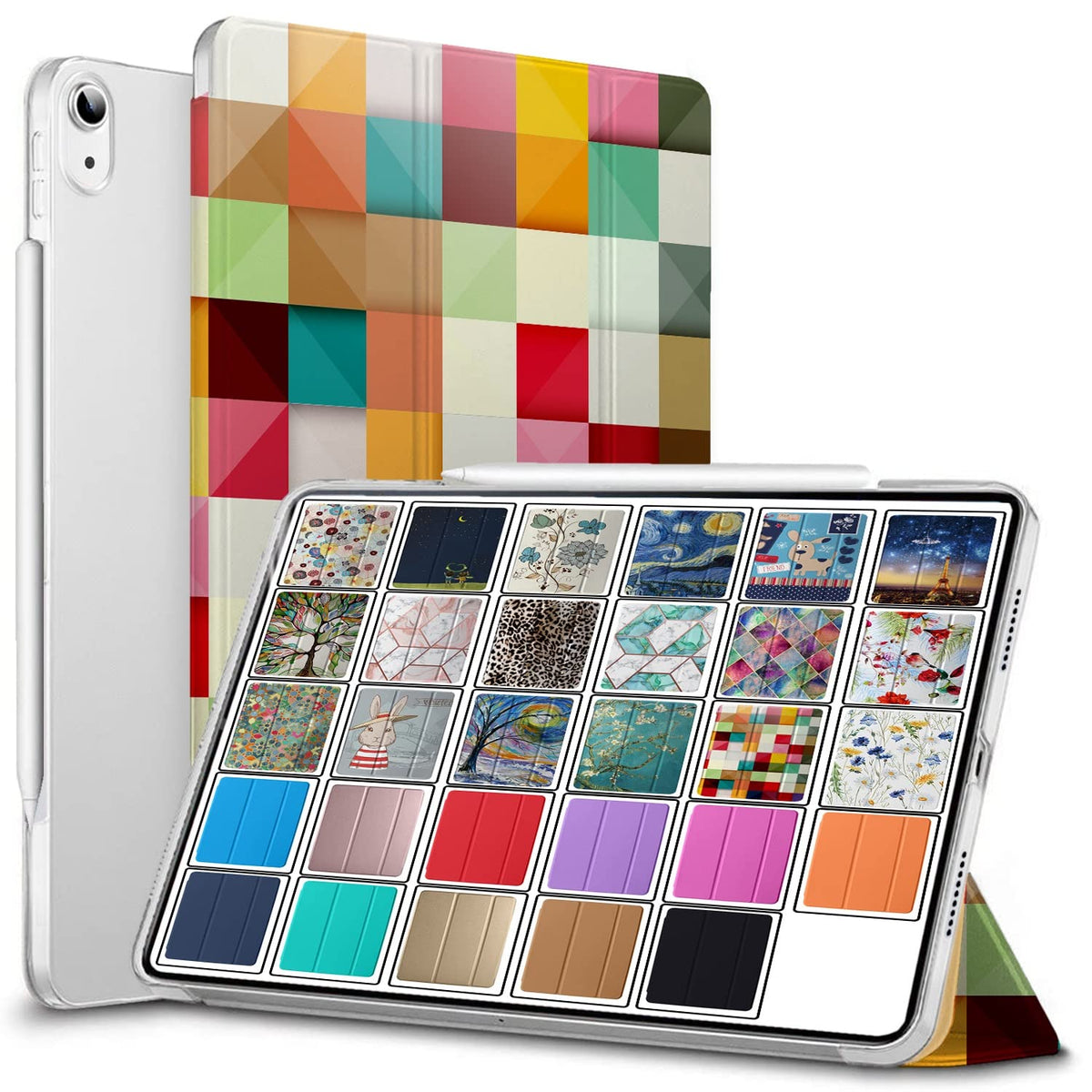 DuraSafe Cases for iPad Pro 12.9 3rd Gen 2018 PC Case A1876 MTEL2LL/A MTEM2LL/A A2014 MTFN2LL/A MTFL2LL/A MTFP2LL/A MTFQ2LL/A A1983