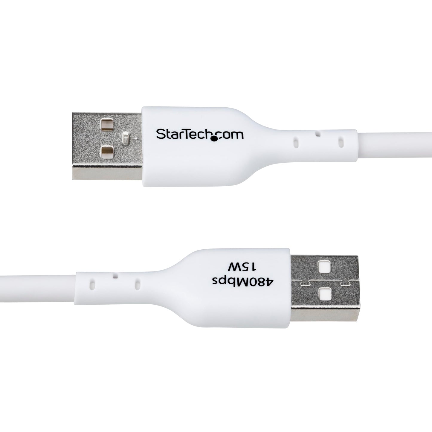 StarTech.com 3m (9.8ft) USB-A to USB-C Charging Cable, Charge & Sync, 3A, USB 2.0, TPE Jacket, White USB Charging Cord