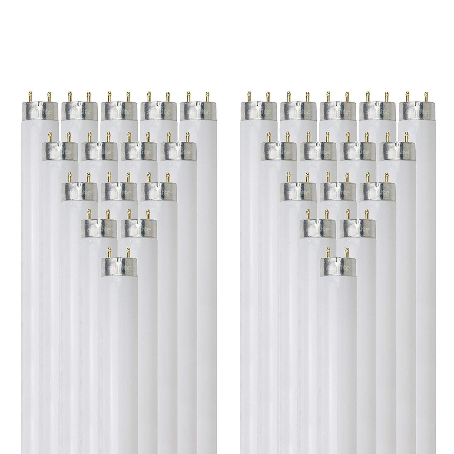 Sunlite F25T8/SP830 3 Foot T8 Linear Fluorescent Lamp, 25 Watts, 2300 Lumens, 3000K Warm White, Medium G13 Bi-Pin Base, High Performance Straight
