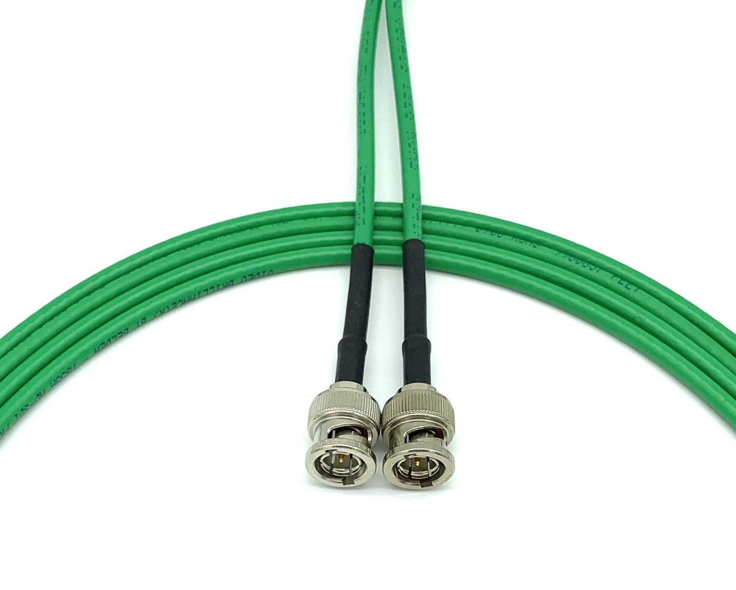 AV-Cables 3G/6G HD SDI Mini RG59 BNC Cable - Belden 1855a (3ft, Green)
