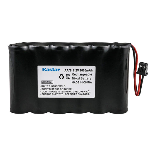 Kastar Cordless Phone Battery Ni-CD, 7.2 Volt, 1000 mAh Replacement for Panasonic PQP50AA61and Panasonic P-P507, Type 18 Rechargeable Battery