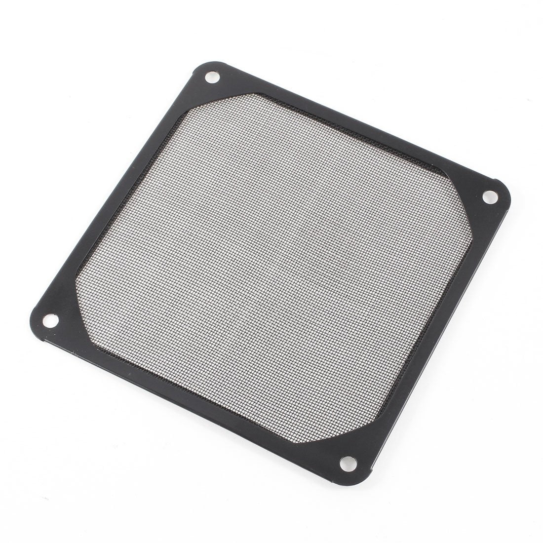 uxcell® Aluminum PC Cooler Fan Dustproof Meshy Filter 12cm x 12cm Black