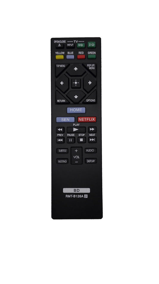 Replace RMT-B126A Remote Control for Sony Blu-Ray DVD Player BDP-S3200 BDP-S5200 BDP-S5200/D