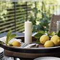 Luminara Outdoor Slim Pillar Flameless LED Candle, Ivory 2" x 6.5", Moving Flame Weather Resistant Timer Ready Battery Operated Safe Melted Edge