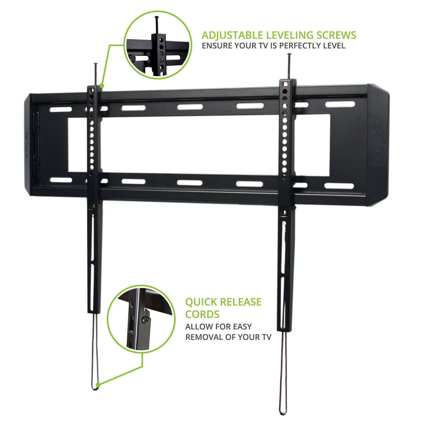 Kanto F3760 Fixed TV Wall Mount for 37-inch to 70-inch TVs