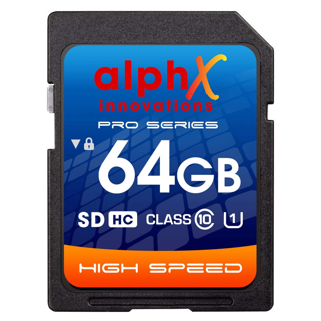 AlphX 64GB SD Card Class 10 Flash Memory for Digital Cameras [2 Cards]