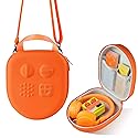 sarlar Hard Travel Case Compatible with Yoto Mini (2024 Edition) & Accessories, Carrying Case with Shoulder Strap Holds kids Audio Music player