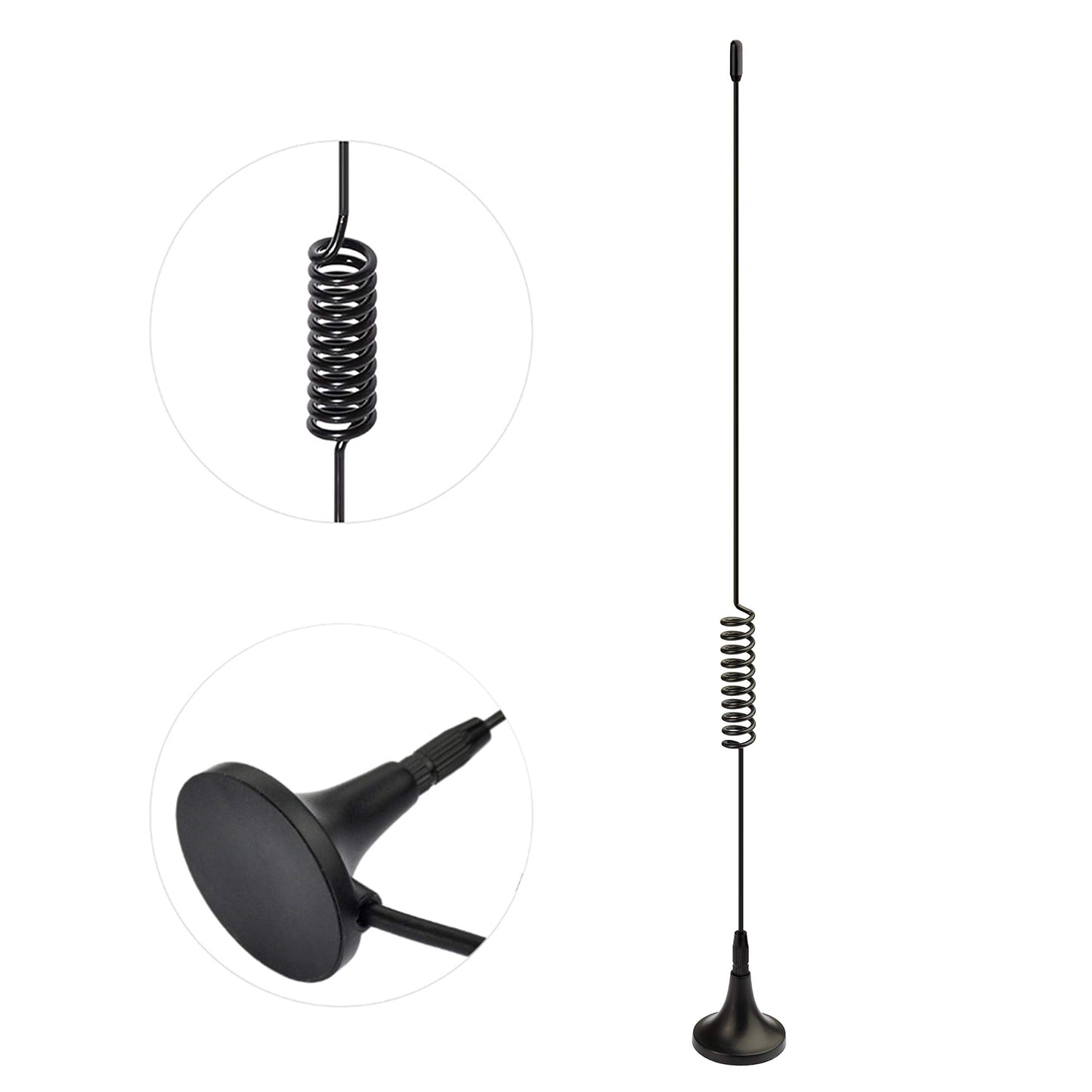 Bingfu FM Radio Antenna Magnetic Base FM Antenna for Stereo Receiver Indoor Pioneer Onkyo Yamaha Marantz Sherwood Bose Wave Music System Home Stereo