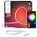 Philips Hue OmniGlow 9.8-Foot Micro LED Strip Light, 2700 lm, Vibrant Color and Ambiance, Flexible Indoor Lighting, Uniform Light, Cuttable, App