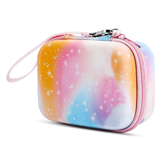 MoKo Kids Camera Case Compatible with Seckton/Goopow/CIMELR/Ourlife/OZMI/GKTZ/Dylanto/PROGRACE/Rindol/Dwfit/hyleton Digital & Video Camera, PU Hard