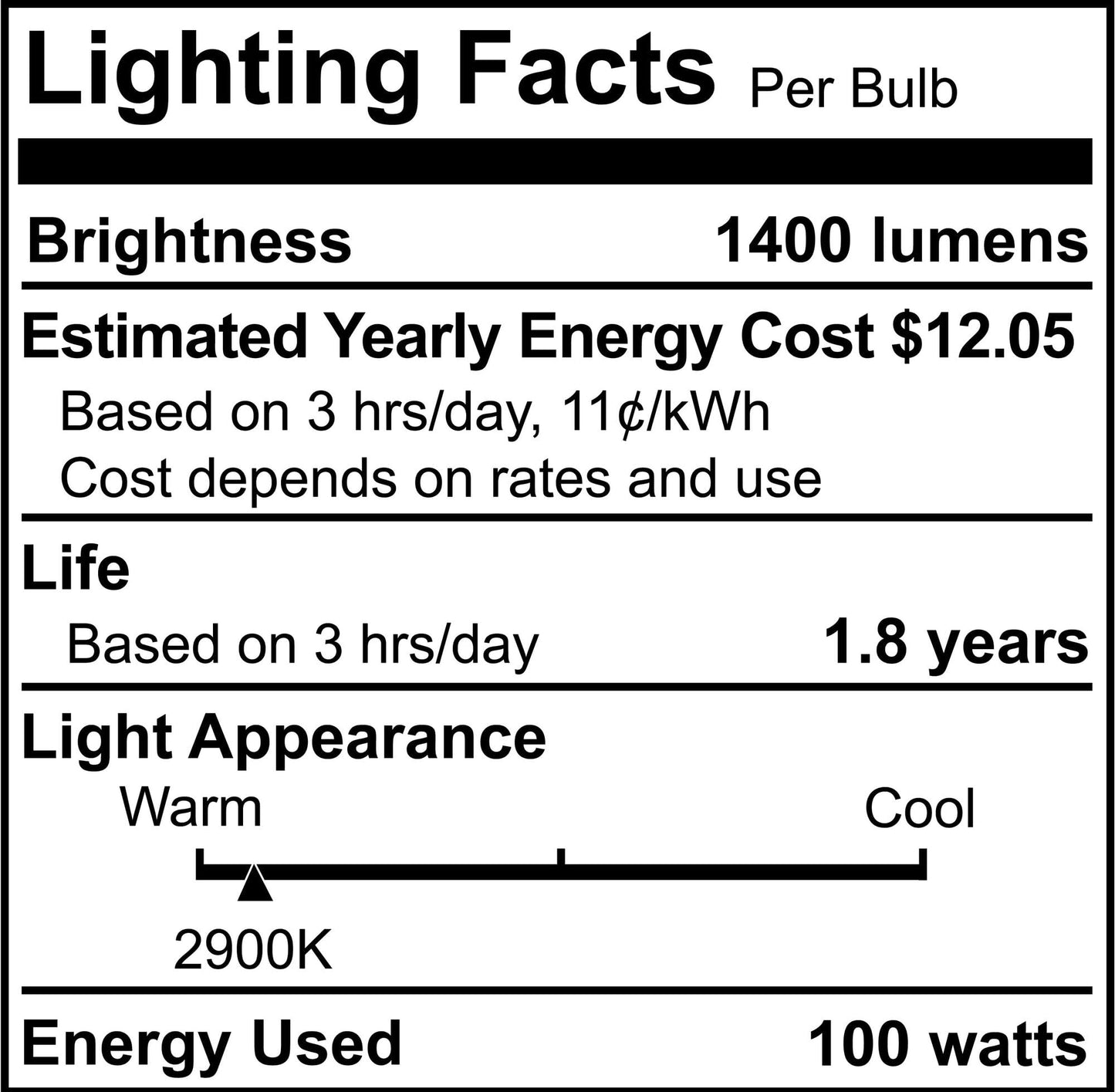 Bulbrite Halogen T8 Q100CL/EDT 120-Volt Halogen JDD Type Tubular Medium E26 Bulb, 100-Watt,Clear