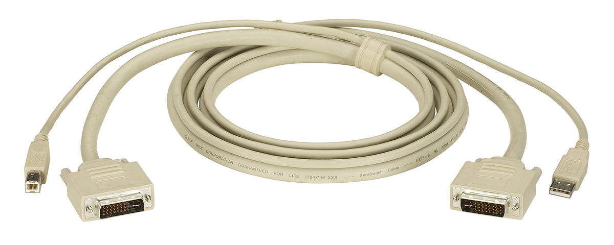 Black Box Network Services Servswitch Dvi Cable, 6-Ft. (1.8-M)