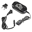 HQRP AC Adapter Charger Compatible with JVC GZ-MG750 GZ-MG750AUS GZ-MG750BUS GZ-MG750RUS GZ-MG750U GZ-HM350 GZ-HM545 GZ-HM965 GZ-HM970 GZ-HM990…