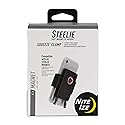 Nite Ize Steelie Squeeze Clamp - Universal Dashboard Mount for Hands-Free Use - Easy-Squeeze Levers - Continuous Force Springs - 360-Degree Rotation