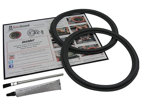 Simply Speakers 10 Inch Foam Speaker Repair Kit Compatible witj JBL LE10, LE111, FSK-9JBL (Pair)