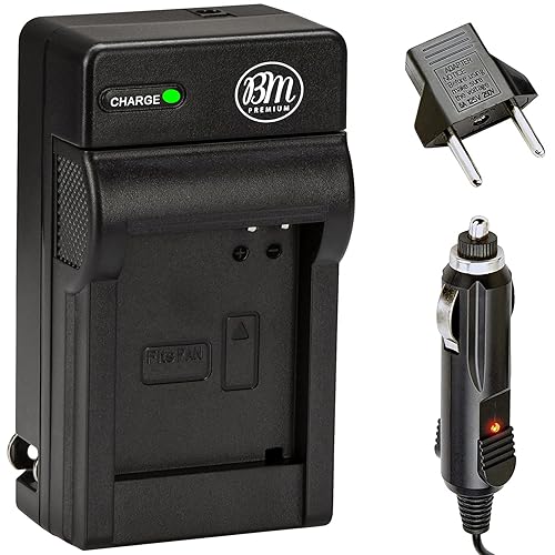 DMW-BCK7 Battery Charger for Panasonic Lumix DMC-FH25 DMC-FH27 DMC-FP5 DMC-FP7 DMC-FS16 DMC-FS18 DMC-FS22 DMC-FS35 DMC-FS37 DMC-S1 DMC-S2 DMC-S3