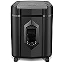 Aurora High Security 120-Sheet Auto Feed Micro-Cut Paper and Credit Card Shredder with 5 Gallon Pullout Basket / 60 Minutes/Security Level P-5