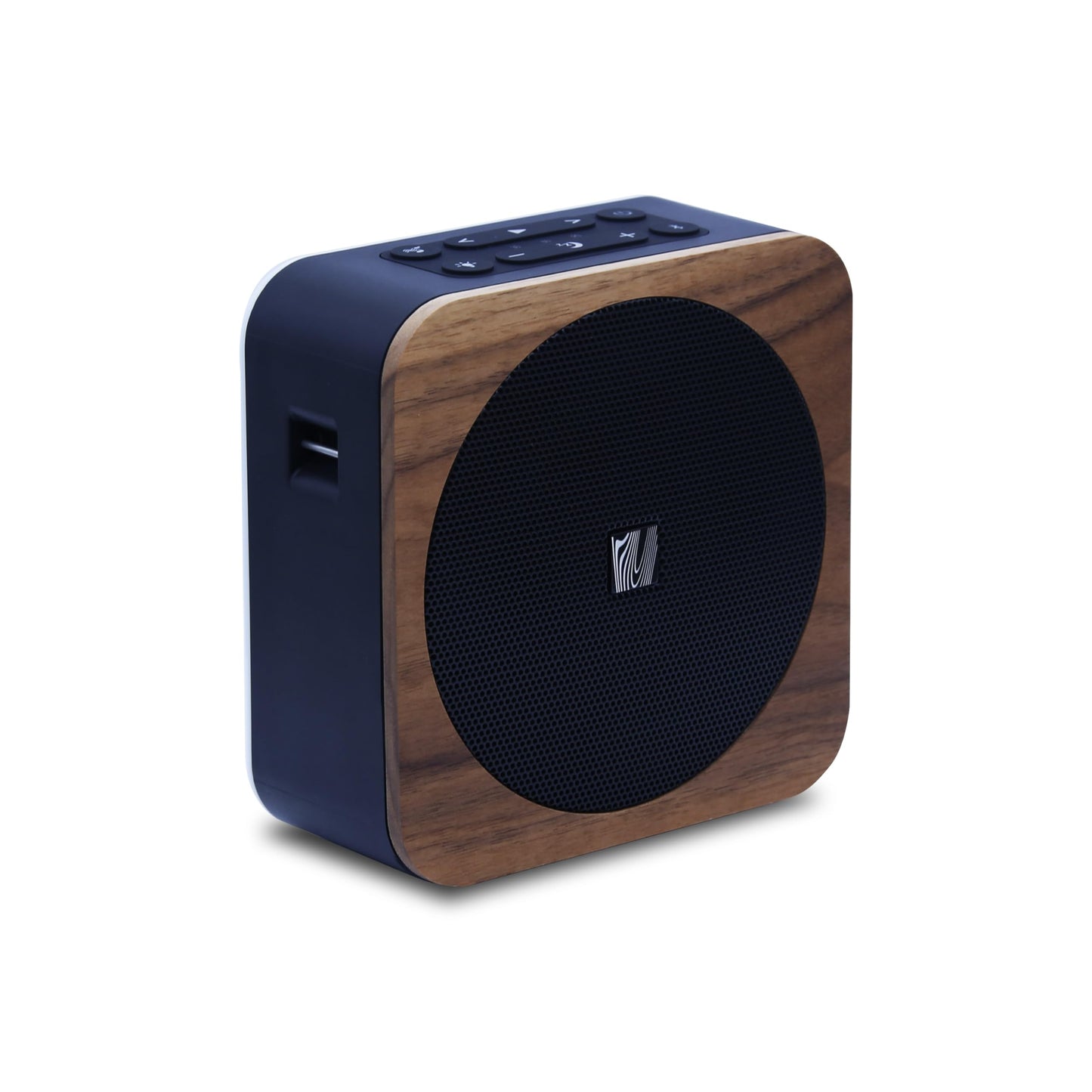 Soundfreaq Sound Spot II SFQ-18: Portable Bluetooth Speaker with Powerful Bass, Nature Sounds, Ambient Light, and Speakerphone (Black)