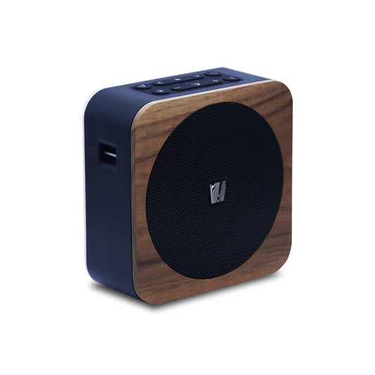 Soundfreaq Sound Spot II SFQ-18: Portable Bluetooth Speaker with Powerful Bass, Nature Sounds, Ambient Light, and Speakerphone (Black)