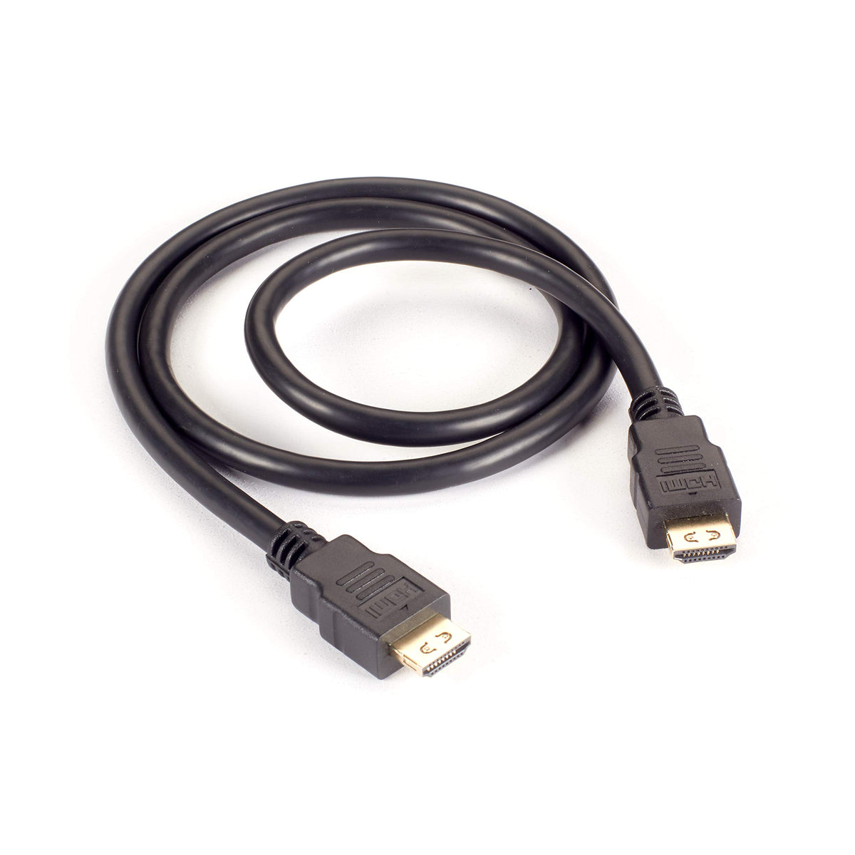 Black Box 3FT Hi-Speed HDMI Cable Ethernet Grip CNCTR HDMI 2.0 4K 60Hz UHD