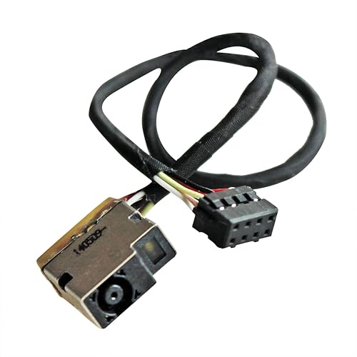 Zahara DC in Power Jack Cable Socket Plug Port Replacement for HP Pavilion 17-e000 17-e100 Laptop Charging Port Cable[17-e016dx 17-e017cl] P/N: