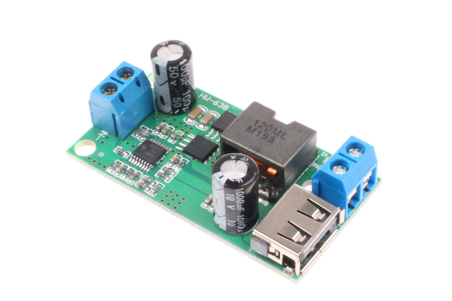 NOYITO DC to DC 5A Buck Power Supply Module 9V 12V 24V 36V to 5V 5A 25W Regulated Power Converter Module Suitable for USB 5V Powered Devices