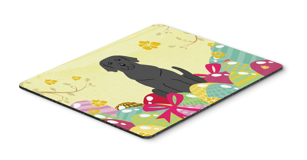 Caroline's Treasures BB6057MP Easter Eggs Black Labrador Mouse Pad, Hot Pad or Trivet for Home Office Gaming Working Computers Laptop Mouse