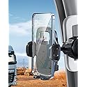 DICMKY A Pillar Grab Handle Phone Mount, Handle Bar Phone Holder for Semi Truck Drivers, Universal Cell Phone Clip Holders for Your Car, Pickup, SUV