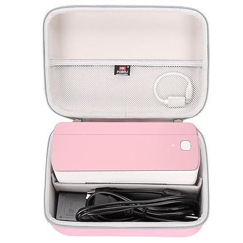 FBLFOBELI Hard Case for POLONO/for Phomemo/for SVANTTO/for YOTON/for Rollo/for Nelko/for Omezizy Bluetooth Thermal Shipping Label Printer - 241BT