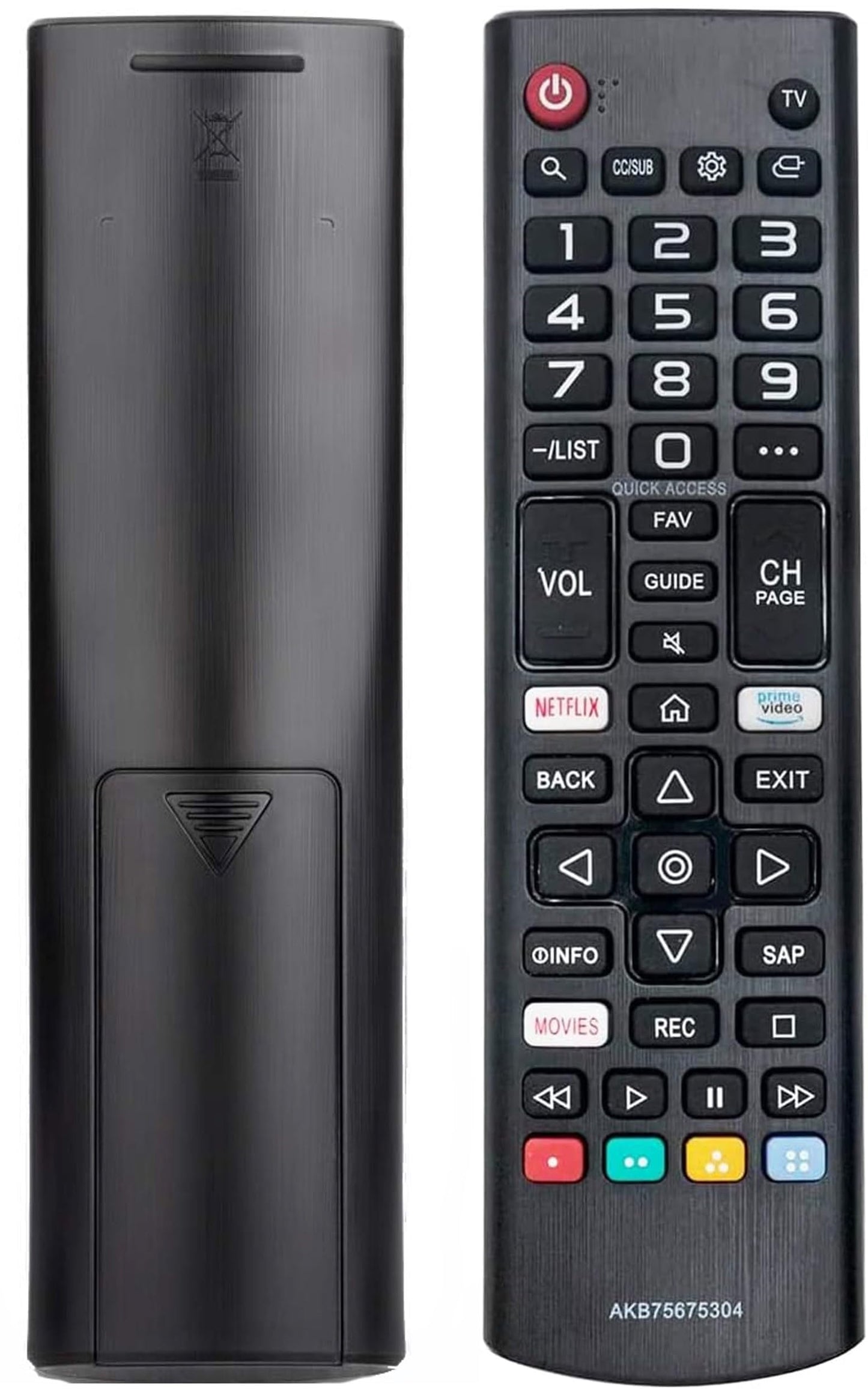 AKB75675304 Universal Remote Control for LG-TV-Remote All LG LCD LED HDTV Smart TVs