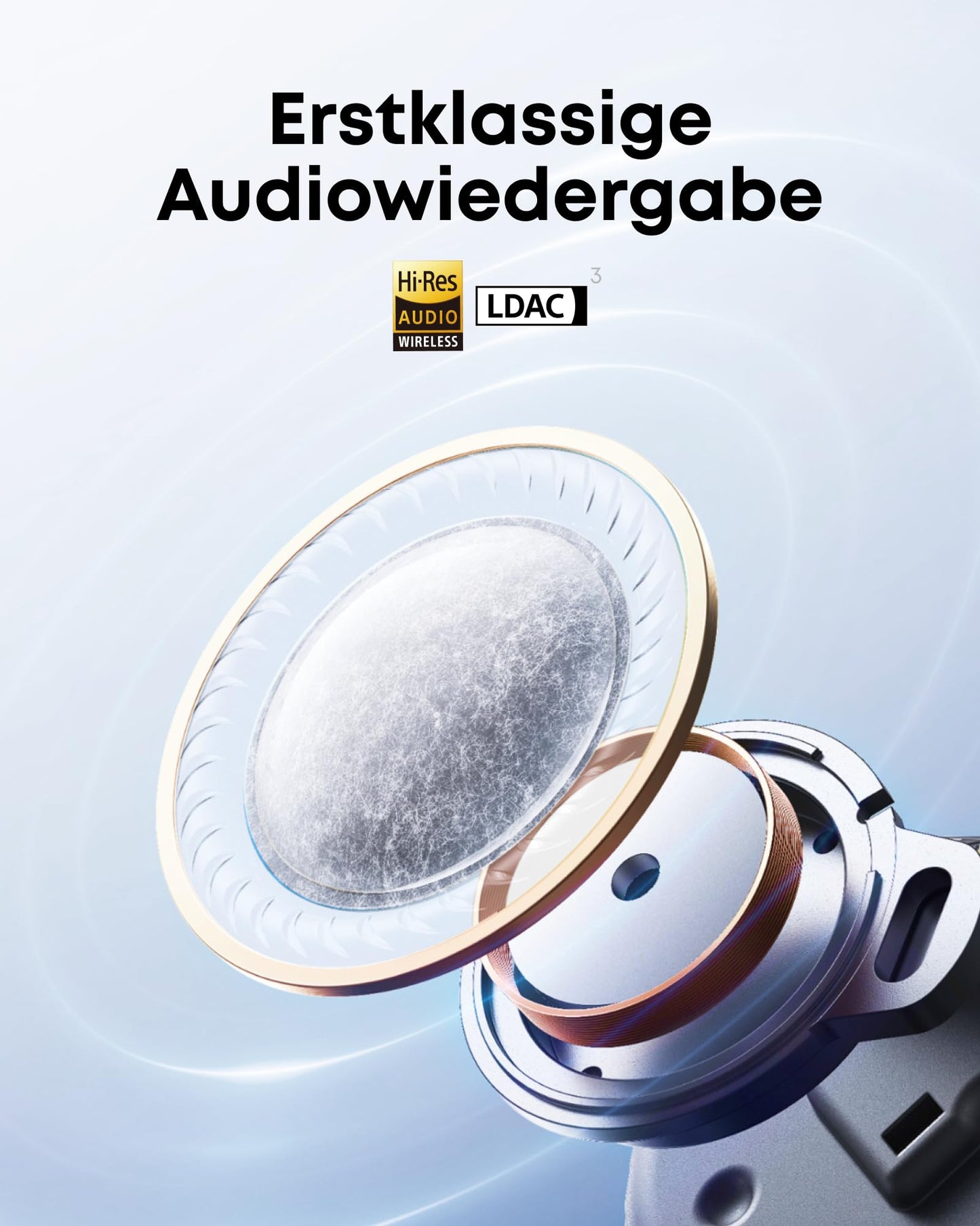 Soundcore Liberty 5 by Anker, Noise-Cancelling Wireless Earbuds, 2X Stronger Voice Reduction, Real-Time Adaptive Noise Cancellation, Fast Charging