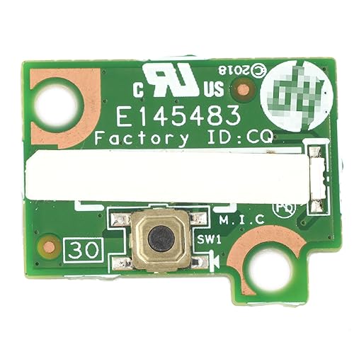 Replacement Power Button Board for HP Pavilion 590 595 Gaming Desktop 690-0073w E145483 348.0A814.0011 L24320-001