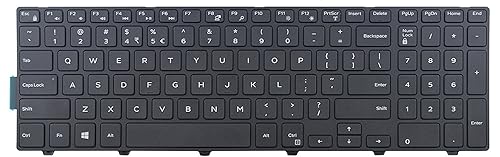New US Black English Laptop Keyboard Replacement for Dell Latitude 3550 3560 3570 3580 3588
