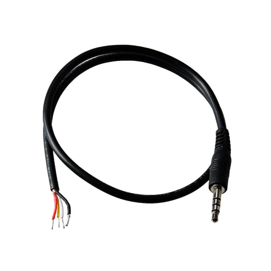 Gam3Gear 46-D 40cm 4 Pole Plug DIY Repeater Controller Cable for Surecom SR-112 SR-628 SR-328 SR-629 Mobile Radio Walkie Talkie