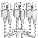 iPhone Charger [Apple MFi Certified] 3pack 10FT Long Lightning Cable Fast Charging High Speed Data Sync USB Cable Compatible iPhone 13/12/11 Pro…