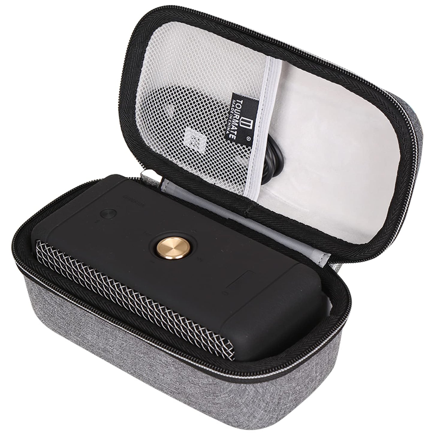 Tourmate Hard Case for Marshall Emberton & Emberton II Bluetooth Portable Speaker, Protective Carrying Storage Bag Black