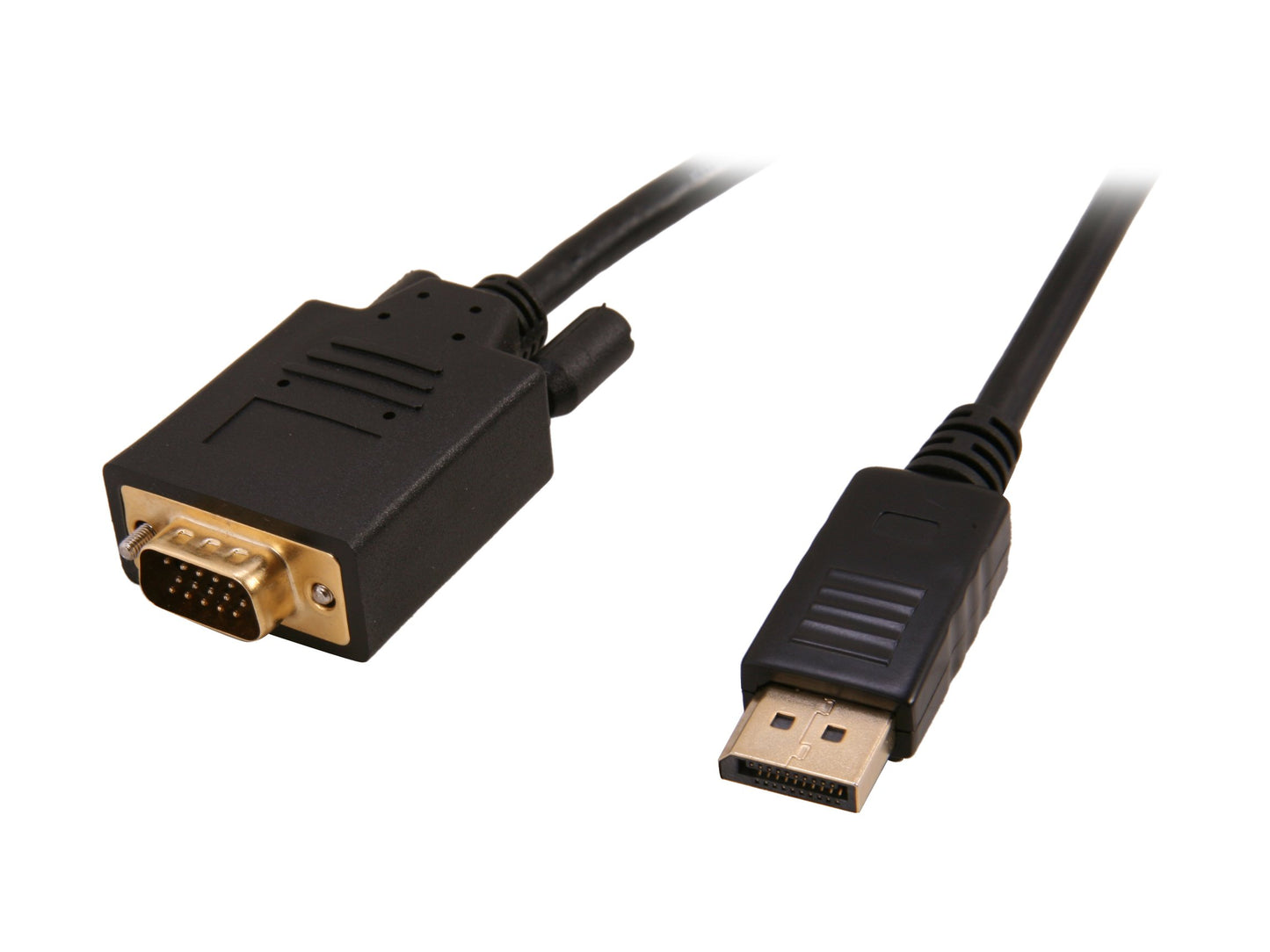 Nippon Labs DP-VGA-6 6-Feet Display Port Male to VGA Male 20 AWG Cable