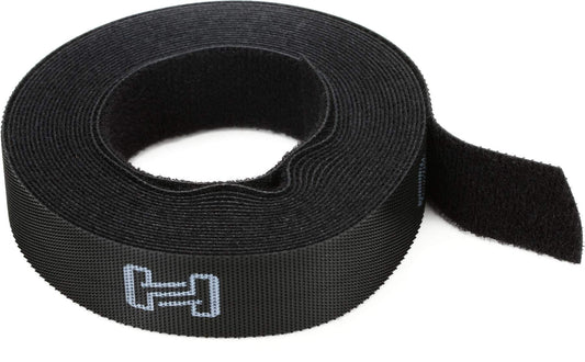 Hosa WTI-501 Black Astro-Grip Cable Hook and Loop Organizer, 15 feet