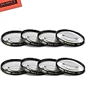 55mm and 58mm Close-Up Filter Set (+1, +2, +4 and +10 Diopters) Magnification Kit for Nikon D5600, D3400 DSLR Camera with Nikon 18-55mm f/3.5-5.6G VR