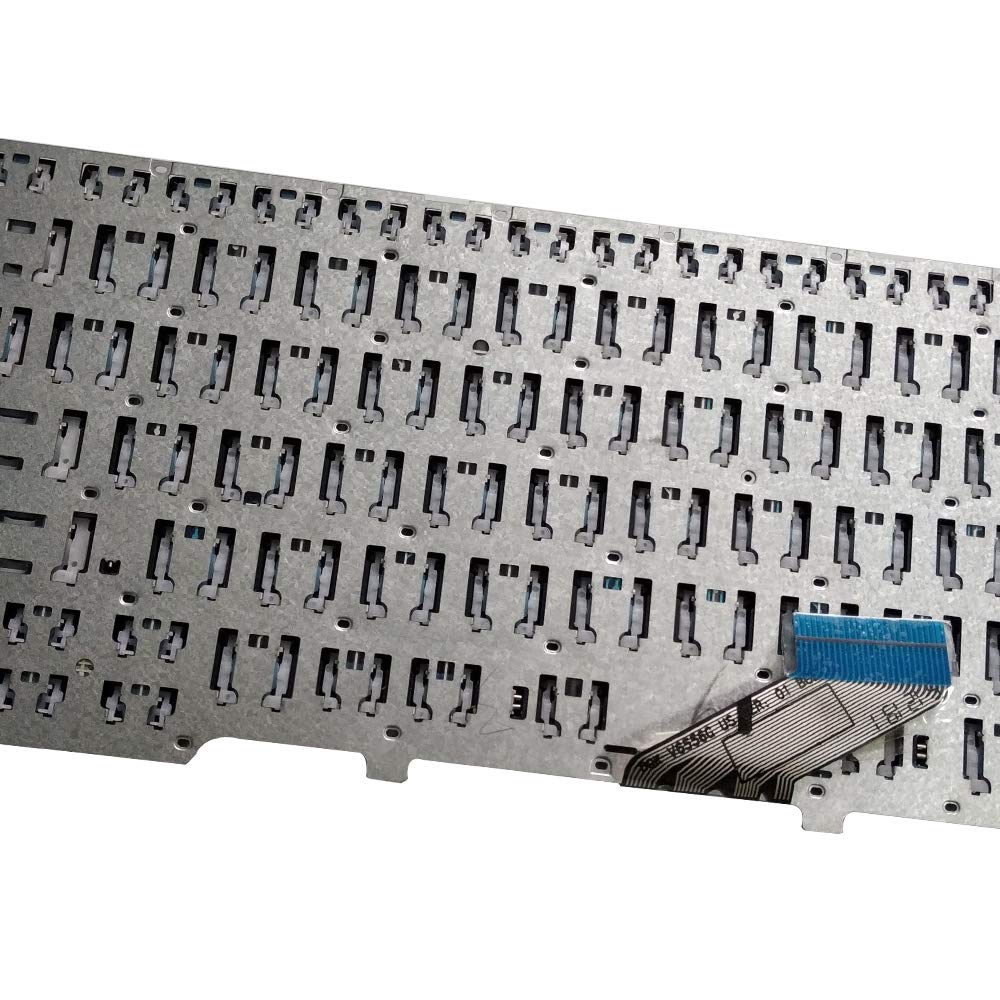 Laptop Replacement Keyboard Fit Lenovo IdeaPad 110S-11IBR 110S-11AST 5N20M53663 LCM15J13U4-H274 63411202900700 US Layout (Black)
