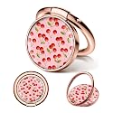 DLLFIOPA Cell Phone Ring Holder Grip, Luxury Rose Gold Metal Ring Holder 360°Rotation Finger Ring Stand, Cute Large Cell Phone Kickstand Grip