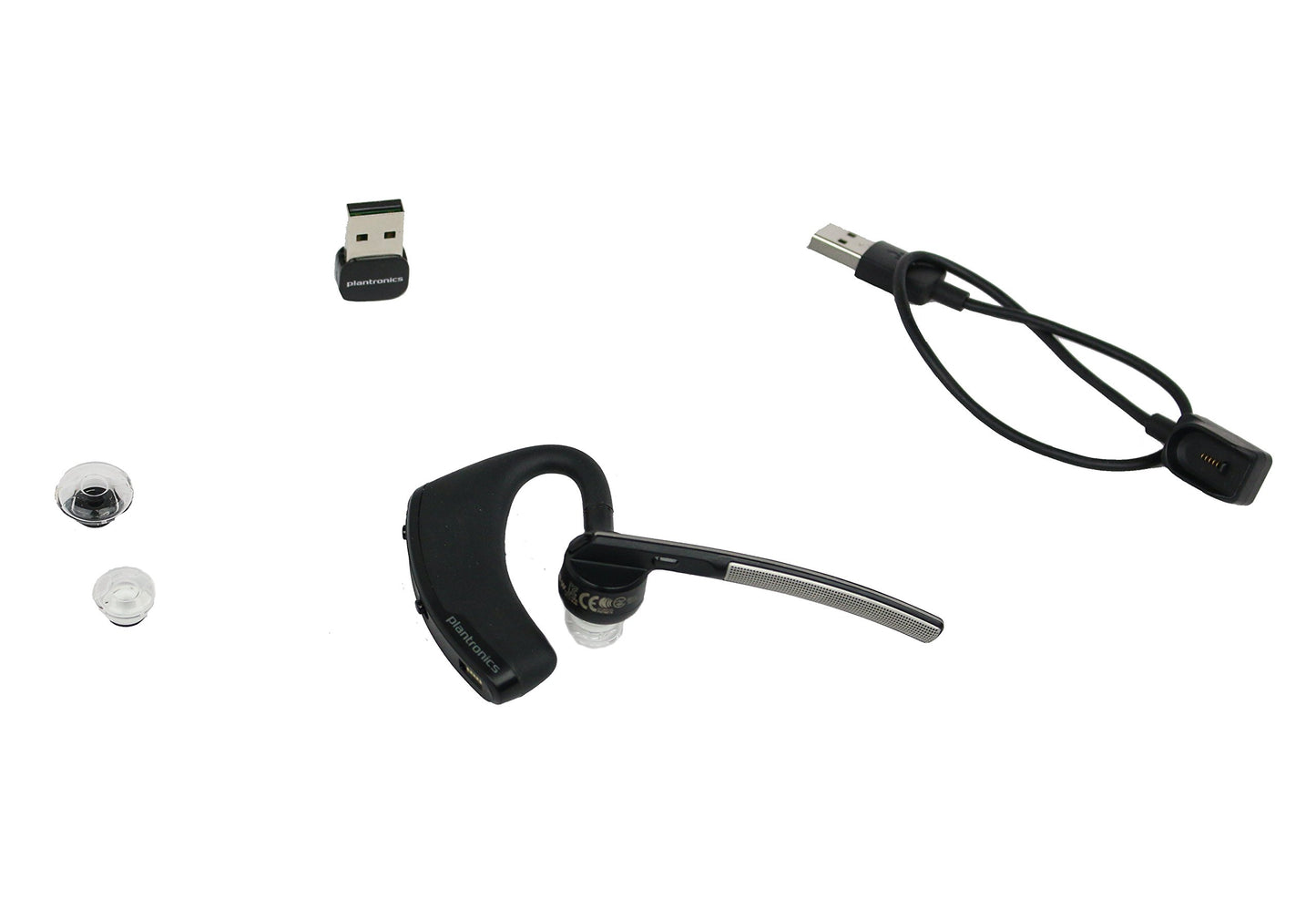 Plantronics Voyager Legend UC Bluetooth Headset With Mini USB Adapter For Mobile and Computer (Renewed)