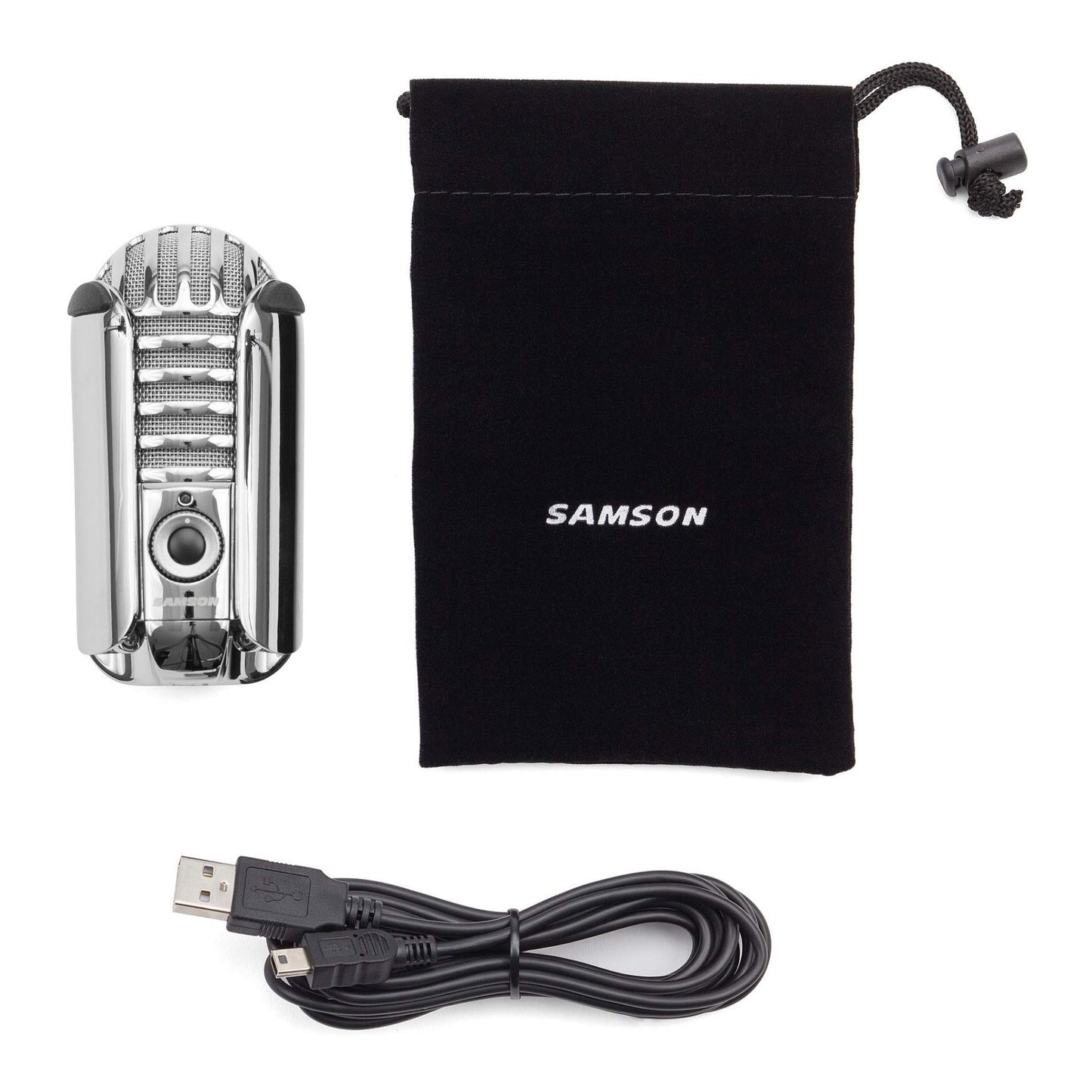 Samson Meteor Mic USB Condenser Podcasting Podcast Recording Desktop Microphone