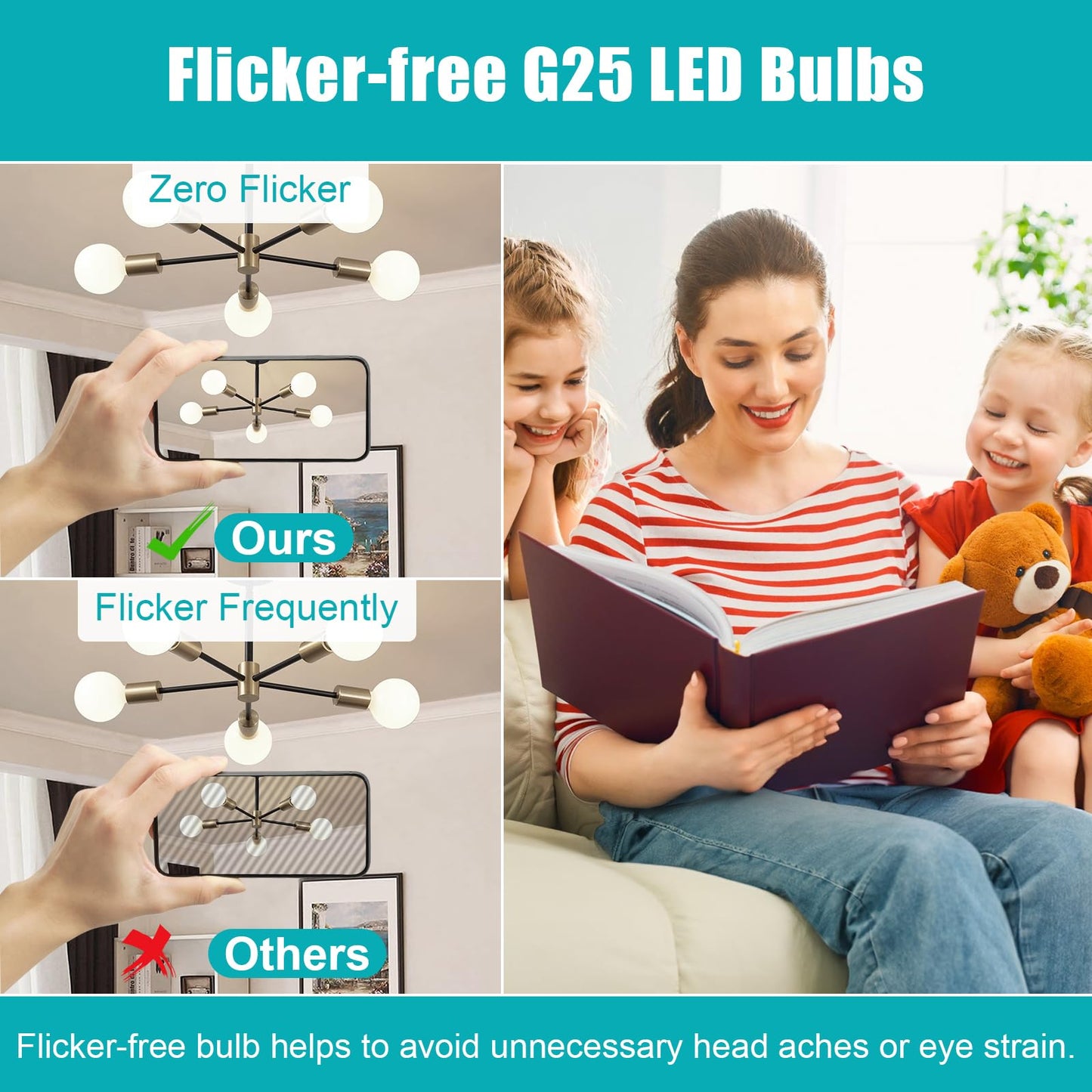 hansang LED Vanity Barthroom Light Bulbs 40W Equivalent 4000K Natural White