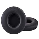 HZTCAM Professional Replacement Ear Pads for Beats Solo 2 & Solo 3 Wireless On-Ear Headphone/Soft Protein Leather/Noise Isolation Memory Foam/Strong