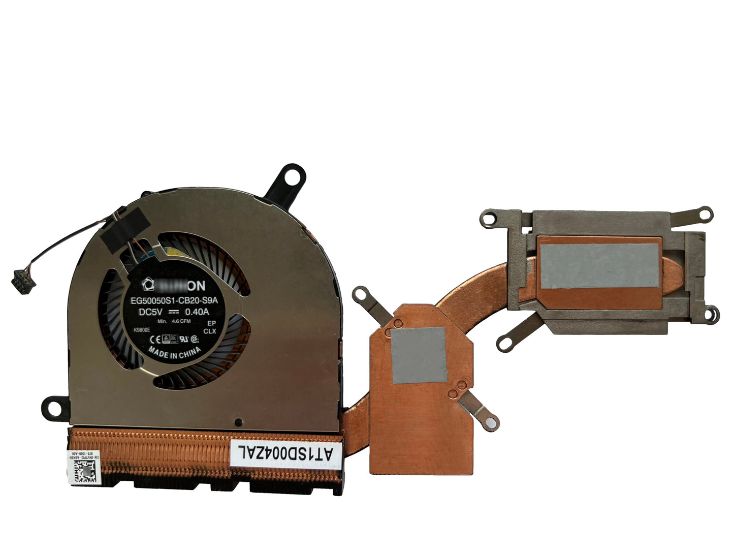 SYW·pcparts Fan Replacement for Dell Latitude 5480 5490 CPU Cooling Heatsink Fan Assembly for Discrete Graphics U-Type CPU - DP/N NV7FD, NV7FD