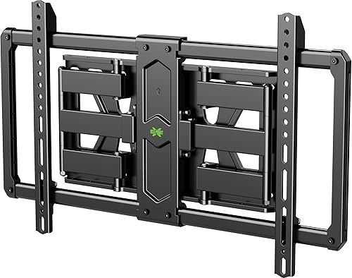 USX MOUNT Ultra Slim TV Wall Mount for Most 37-90 inch Television, Full Motion TV Mount Dual Swivel Articulating Tilt 6 Arms, Up to 120lbs, VESA