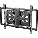 USX MOUNT Ultra Slim TV Wall Mount for Most 37-90 inch Television, Full Motion TV Mount Dual Swivel Articulating Tilt 6 Arms, Up to 120lbs, VESA